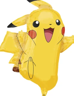 Muotofoliopallot|Pokemon>Anagram International Inc, 7700 Anagram Drive, MN 55344-7307, USA, http://www.anagramballoons.com/ Pokemon Pikachu muotofoliopallo