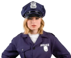 Halloween|Uniformu>Boland Party Partners, P. O. Box 518, AK ALPHEN A/D RIJN, https://boland.eu Poliisihattu
