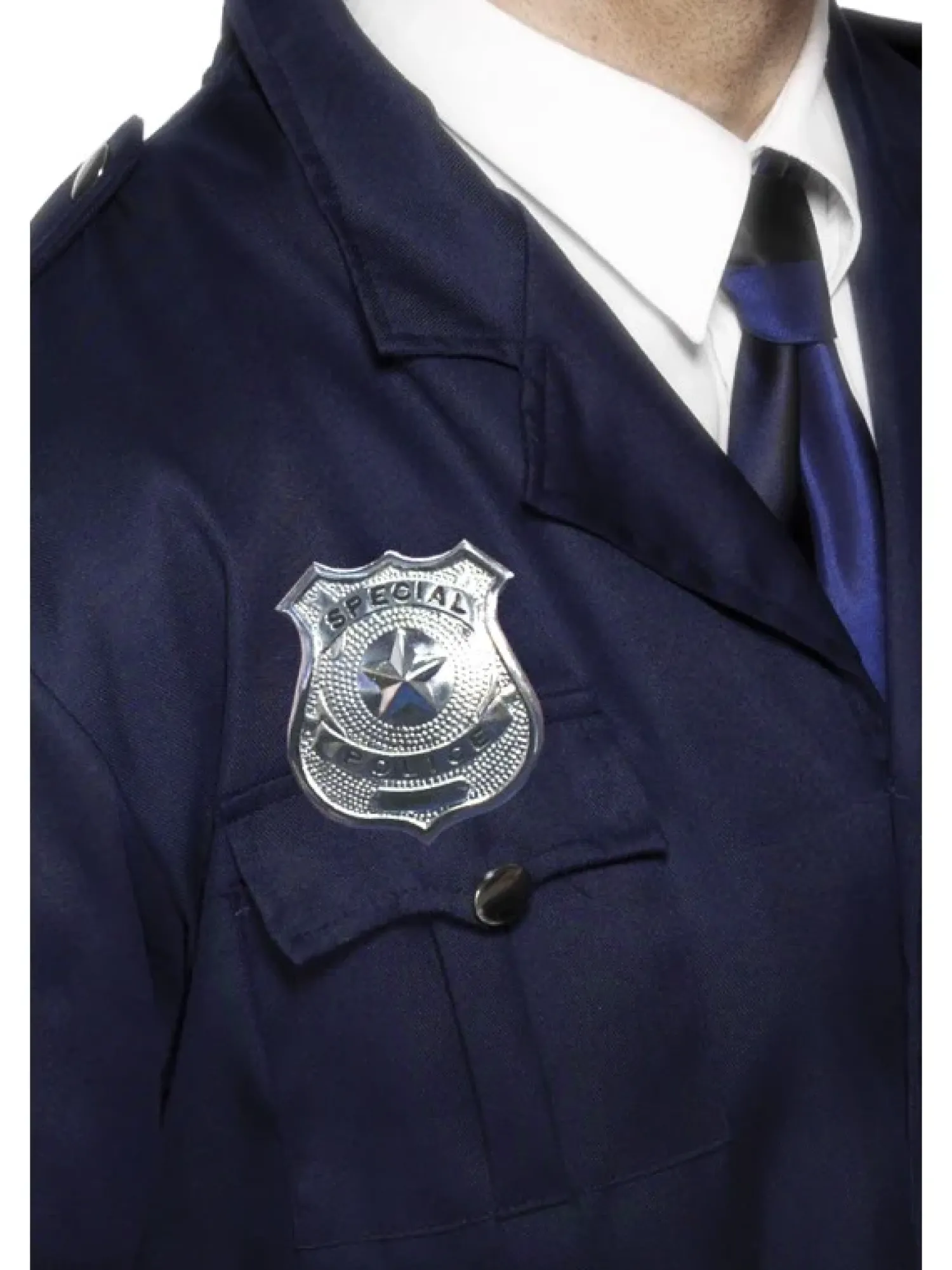 Uniformu|Muut Naamiaistarvikkeet>Smiffys II Ltd., New Lane, Leeds, LS11 5DZ United Kingdom, www.smiffys.com Poliisin virkamerkki