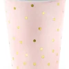 Häät|Häät>PartyDeco sp. z o.o. sp. k., ul. Kolumba 1, 70-035 Szczecin, www.partydeco.com Polka dots pahvimuki vaaleanpunainen 6 kpl/pkt