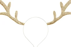 Joulu|Muut Asusteet>PartyDeco sp. z o.o. sp. k., ul. Kolumba 1, 70-035 Szczecin, www.partydeco.com Poronsarvipanta kullanvärinen 34,5 x 22 cm