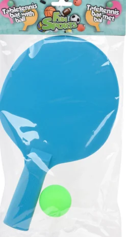 Kesätuotteet|Kesätuotteet>Koopman International B.V., Distelweg 88, 1031 HH AMSTERDAM, www.koopmanint.com Pöytätennismaila ja pallo lajitelmatuote, 4 erilaista