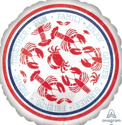 Pienet Foliopallot|Rapujuhlat>Anagram International Inc, 7700 Anagram Drive, MN 55344-7307, USA, http://www.anagramballoons.com/ Rapu tekstllä foliopallo