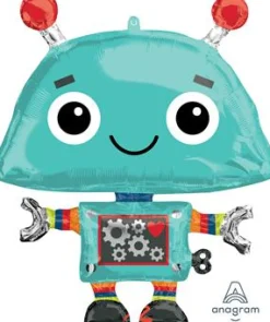 Muotofoliopallot>Anagram International Inc, 7700 Anagram Drive, MN 55344-7307, USA, http://www.anagramballoons.com/ Robotti muotofoliopallo