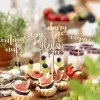 Leivontakoristeet|Muu Kattaustarvike>PartyDeco sp. z o.o. sp. k., ul. Kolumba 1, 70-035 Szczecin, www.partydeco.com Ruokakyltit 5 kpl/pkt