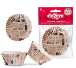 Muffinssivuoat Ja Kakkupaperit|Muut Juhlatarvikkeet>Dekora Innova, SAU, PI Atalayas - C/ Florin, 30-39, 3114 Alicante, www.dekora.es Sanomalehti muffinssivuoka