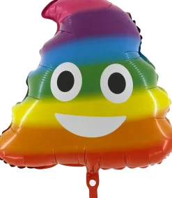 Muotofoliopallot>Grabo Intl Srl, Via del Lavoro 33, 47853 CORIANO, ITALY, www.graboballoons.com Sateenkaarikakka pienmuotofolio