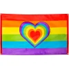 Liput, Kyltit Ja Julisteet|Pride>Boland Party Partners, P. O. Box 518, AK ALPHEN A/D RIJN, https://boland.eu Sateenkaari lippu 90 x 150 cm