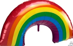 Muotofoliopallot|Vappu>Anagram International Inc, 7700 Anagram Drive, MN 55344-7307, USA, http://www.anagramballoons.com/ Sateenkaari muotofoliopallo