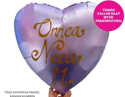 Pienet Foliopallot|Yksiväriset Foliopallot>Anagram International Inc, 7700 Anagram Drive, MN 55344-7307, USA, http://www.anagramballoons.com/ Satiinilila sydän foliopallo