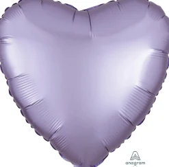 Yksiväriset Ilmapallot|Äitienpäivä>Anagram International Inc, 7700 Anagram Drive, MN 55344-7307, USA, http://www.anagramballoons.com/ Satiinilila sydän foliopallo
