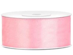Häät|Häät>PartyDeco sp. z o.o. sp. k., ul. Kolumba 1, 70-035 Szczecin, www.partydeco.com Satiininauha 25mm/25m, vaaleanpunainen
