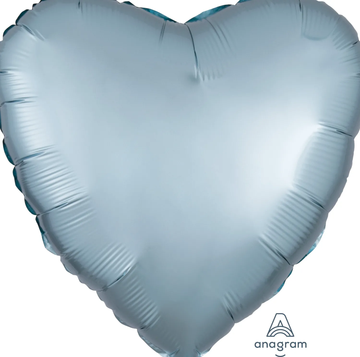 Personoidut Folioilmapallot Kimallekirjoituksella|Yksiväriset Ilmapallot>Anagram International Inc, 7700 Anagram Drive, MN 55344-7307, USA, http://www.anagramballoons.com/ Satiinivaaleansininen sydän foliopallo