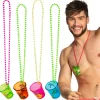 Lasit Ja Mukit>Boland Party Partners, P. O. Box 518, AK ALPHEN A/D RIJN, https://boland.eu Shottilasi kaulanauhassa Hawaii 1 kpl/pkt, lajitelmatuote 4 erilaista