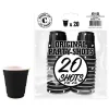 Värikattaus|Lasit Ja Mukit>Sarl Original Cup / Gérant Associé, 59 rue de Ponthieu, 75008 Paris, www.originalcup.com Shottilasi 40 ml konepestävä 20 kpl/pkt musta