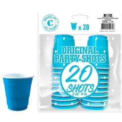 Värikattaus|Lasit Ja Mukit>Sarl Original Cup / Gérant Associé, 59 rue de Ponthieu, 75008 Paris, www.originalcup.com Shottilasi 40 ml konepestävä 20 kpl/pkt turkoosi