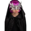 Naamarit Ja Silmikot|Muut Asusteet>CARNIVAL TOYS SRL, VIA GOLDONI 1, 48026 GODO DI RUSSI, RA, www.carnivaltoys.it Silmikko liekehtivä kiiltävä hopeanvärinen