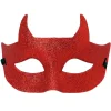 Naamarit Ja Silmikot|Halloween>Boland Party Partners, P. O. Box 518, AK ALPHEN A/D RIJN, https://boland.eu Silmikko punainen paholainen glitter