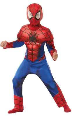 Lasten Naamiaisasut|Halloween>Rubies Netherlands b.v., Heldenseweg 25A, 6086 PD Neer, www.rubies.com Spider-Man asu muskeleilla
