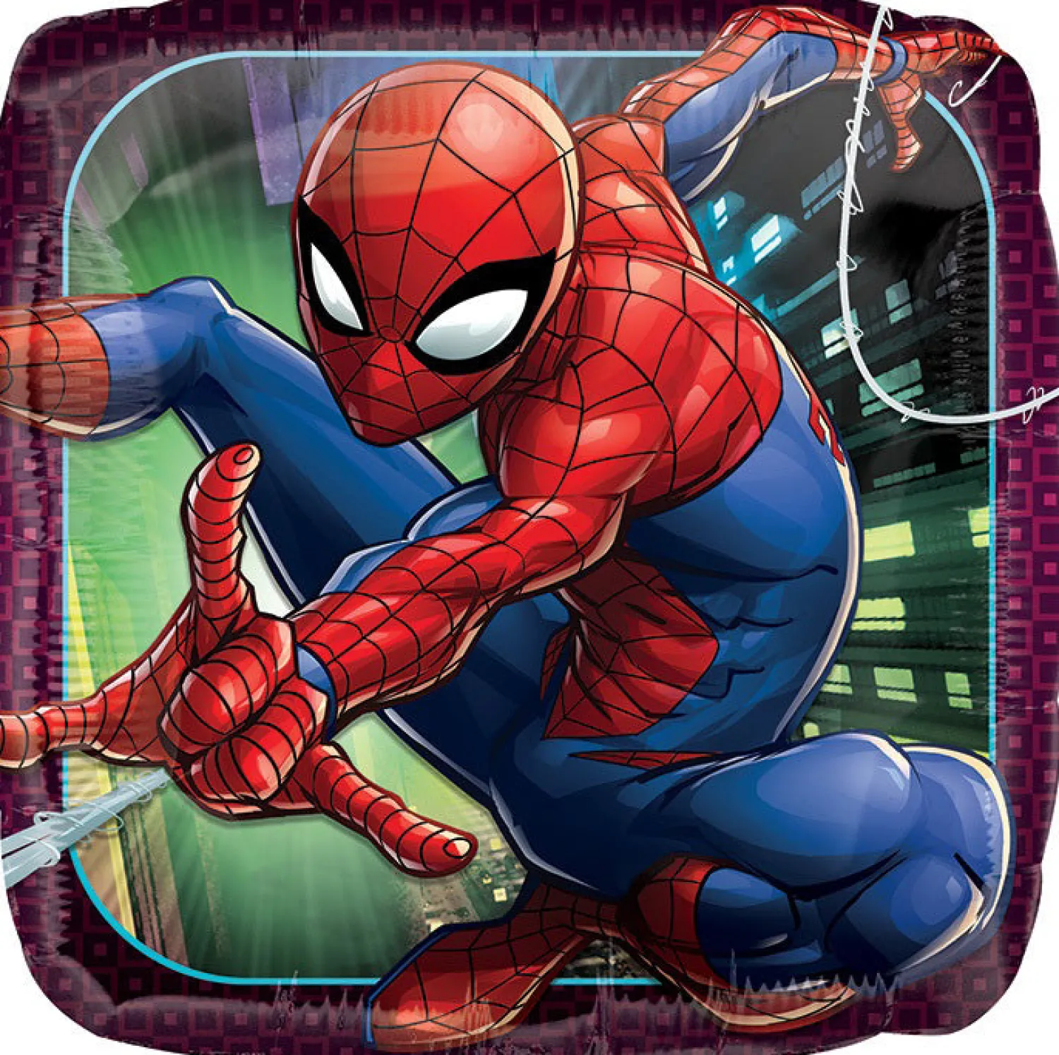 Pienet Foliopallot|Spiderman>Anagram International Inc, 7700 Anagram Drive, MN 55344-7307, USA, http://www.anagramballoons.com/ Spider-man foliopallo