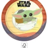 Lautaset|Star Wars>Procos S.A., 56th KLM Paleas Ethnikis, 320-11 Inofita Greece, www.procos.gr Star Wars Mandalorian suuri pahvilautanen 8 kpl/pkt