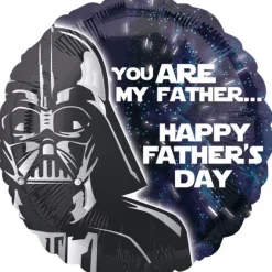 Pienet Foliopallot|Star Wars>Anagram International Inc, 7700 Anagram Drive, MN 55344-7307, USA, http://www.anagramballoons.com/ Star Wars You are my father foliopallo