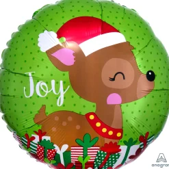 Pienet Foliopallot|Joulu>Anagram International Inc, 7700 Anagram Drive, MN 55344-7307, USA, http://www.anagramballoons.com/ Suloinen poro foliopallo