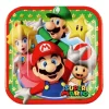 Super Mario>IV Beck / Amscan Europe GmbH, Dettinger Str. 148, 73230 Kirchheim/Teck, Germany, www.amscan-europe.com Super Mario pieni pahvilautanen 8 kpl/pkt