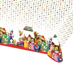 Super Mario|Kaita- Ja Pöytäliinat>IV Beck / Amscan Europe GmbH, Dettinger Str. 148, 73230 Kirchheim/Teck, Germany, www.amscan-europe.com Super Mario pöytäliina 1,2 x 1,8 m
