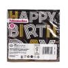 Lautasliinat>Ilmapallokeskus Balloon Center Oy Part of Toyrock Group, Tiilipojanlenkki 9, 01720 VANTAA, www.ilmapallokeskus.fi Suuri lautasliina Happy Birthday 33 x 33 cm 20 kpl/pkt