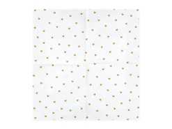 Ystävänpäivä|Lautasliinat>PartyDeco sp. z o.o. sp. k., ul. Kolumba 1, 70-035 Szczecin, www.partydeco.com Suuri lautasliina kultaiset sydämet 33 x 33 cm 20 kpl/pkt