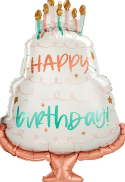 Syntymäpäivät|Syntymäpäivät>Anagram International Inc, 7700 Anagram Drive, MN 55344-7307, USA, http://www.anagramballoons.com/ Syntymäpäiväkakku muotofoliopallo
