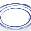 Värikattaus|Tarjoiluastiat Ja -Välineet>Givi Italia S.r.l, Via Ennio de Monte 117r, 16014 ISOVERDE, www.giviitalia.com Tarjoiluastia sininen 28 cm aaltoilevilla reunuksilla