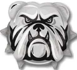Muotofoliopallot>Anagram International Inc, 7700 Anagram Drive, MN 55344-7307, USA, http://www.anagramballoons.com/ Team Bulldogs muotofoliopallo