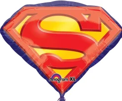 Muotofoliopallot>Anagram International Inc, 7700 Anagram Drive, MN 55344-7307, USA, http://www.anagramballoons.com/ Teräsmies logo muotofoliopallo