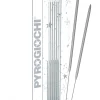 Häät|Häät>Pyrogiochi Hamburg GmbH, Via Lombardia 38, z.i. di Gello, 56025 Pontedera (PI), https://pyrogiochi.com Tähtisädetikku hopeanvärinen 18 cm 10 kpl/pkt K18