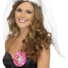 Muut Asusteet|Pannat, Kruunut Ja Tiarat>Smiffys II Ltd., New Lane, Leeds, LS11 5DZ United Kingdom, www.smiffys.com Tiara, Bride to Be hunnulla