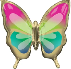 Muotofoliopallot>Anagram International Inc, 7700 Anagram Drive, MN 55344-7307, USA, http://www.anagramballoons.com/ Tropiikin perhonen muotofoliopallo