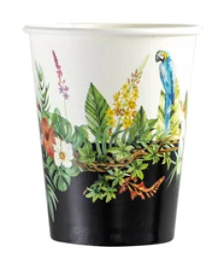 Häät|Häät>Givi Italia S.r.l, Via Ennio de Monte 117r, 16014 ISOVERDE, www.giviitalia.com Tropiikki pahvimuki 250 ml 8 kpl/pkt