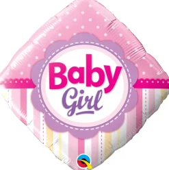 Pienet Foliopallot> Tyttövauva Baby Girl foliopallo