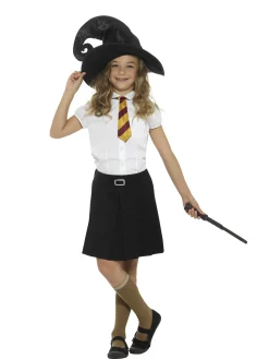 Pääsiäinen|Halloween>Smiffys II Ltd., New Lane, Leeds, LS11 5DZ United Kingdom, www.smiffys.com Velhon asustesetti, hattu, taikasauva ja kravatti