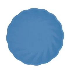 Lautaset|Värikattaus>Juhlamaailma Vert Decor pyöreä lautanen 23 cm tummansininen 6 kpl/pkt