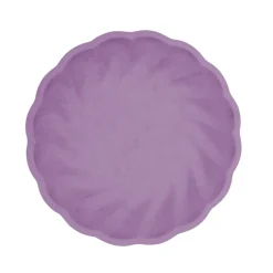 Värikattaus>Juhlamaailma Vert Decor pyöreä lautanen 23 cm violetti 6 kpl/pkt