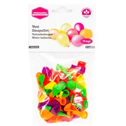 Vappu|Vesi-Ilmapallot>Ilmapallokeskus Balloon Center Oy Part of Toyrock Group, Tiilipojanlenkki 9, 01720 VANTAA, www.ilmapallokeskus.fi Vesi-ilmapallot 75 kpl/pss