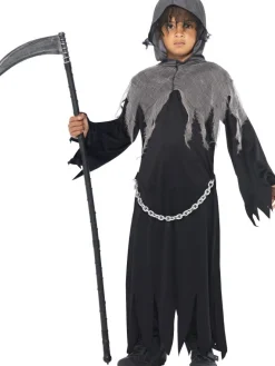 Lasten Naamiaisasut|Halloween>Smiffys II Ltd., New Lane, Leeds, LS11 5DZ United Kingdom, www.smiffys.com Viikatemies lasten naamiaisasu