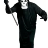 Kauhu / Day Of The Dead|Halloween>Boland Party Partners, P. O. Box 518, AK ALPHEN A/D RIJN, https://boland.eu Viikatemies pääkallohupulla (M/L) 52-54