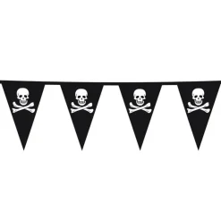 Muut Ripustettavat Koristeet|Halloween>Boland Party Partners, P. O. Box 518, AK ALPHEN A/D RIJN, https://boland.eu Viirinauha Pääkallo 6 m