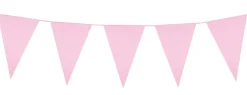 Vauvakutsut, Baby Shower|Vauvakutsut, Baby Shower>Boland Party Partners, P. O. Box 518, AK ALPHEN A/D RIJN, https://boland.eu Viirinauha vaaleanpunainen 30 x 20 cm - 10 m