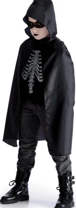 Muut Asusteet|Halloween>CARNIVAL TOYS SRL, VIA GOLDONI 1, 48026 GODO DI RUSSI, RA, www.carnivaltoys.it Viitta hupulla lasten musta