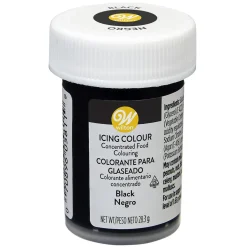 Elintarvikevärit|Halloween>Confetti Oy, Moukarikuja 4 C 1, 4300 TUUSULA, www.confetti.fi Wiltonin musta pastaväri